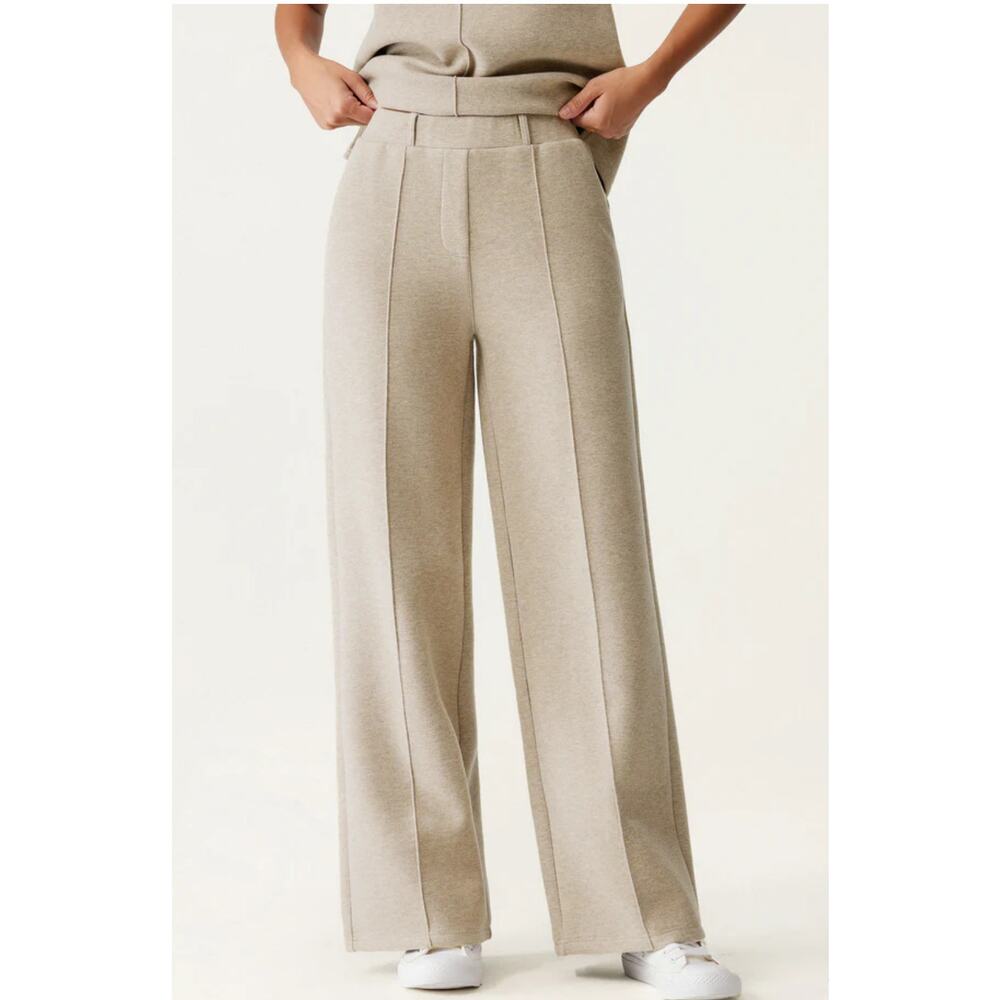 OGL Women's Straight Leg Pants in Beige
